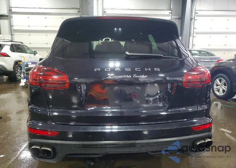 2018 Porsche Cayenne Turbo z USA, uszkodzony, nr VIN WP1AC2A25JLA85116